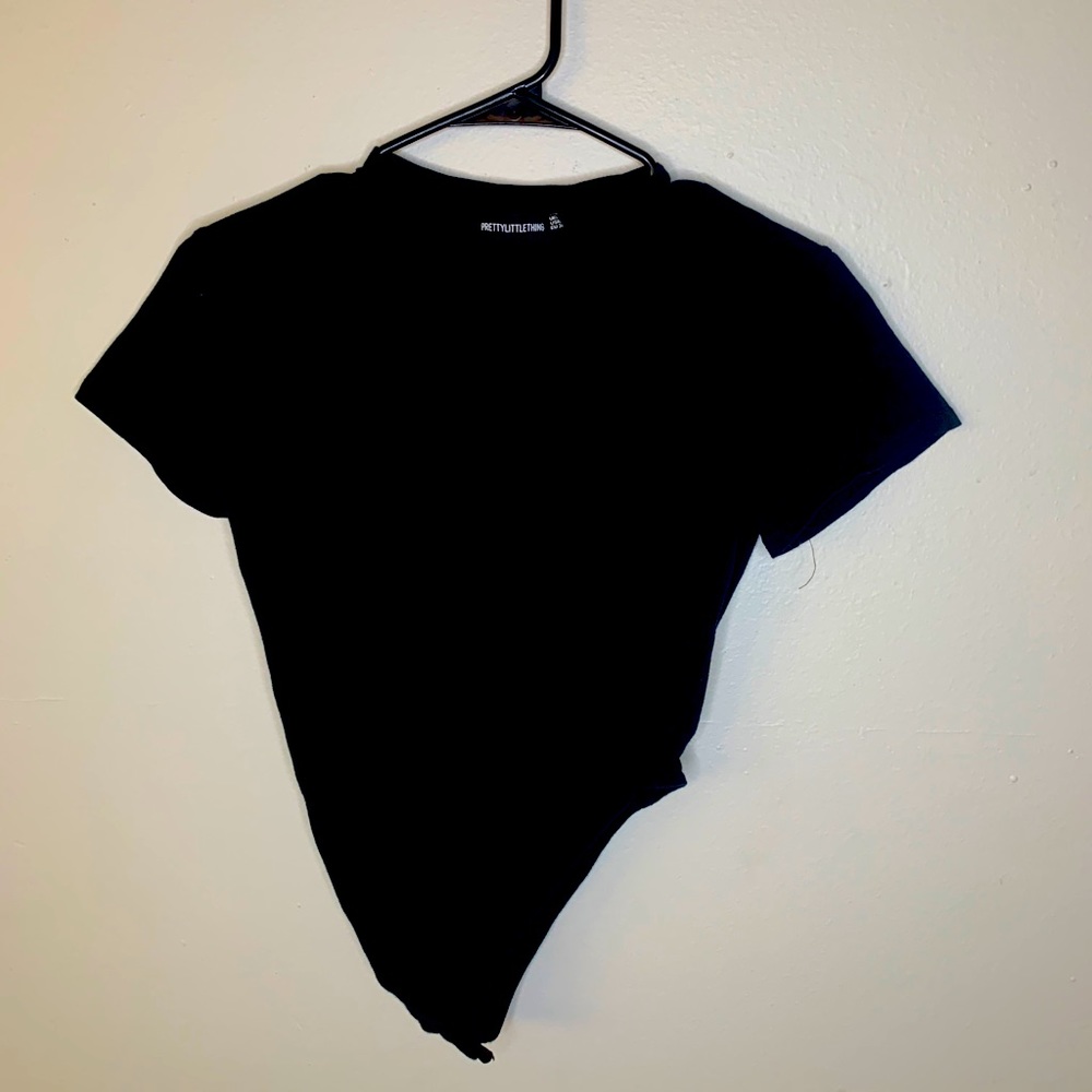 Pretty Little Thing Black Bodysuit